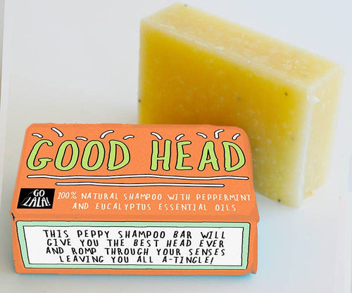 Good Head shampoo bar Funny Rude Novelty Gift Vegan